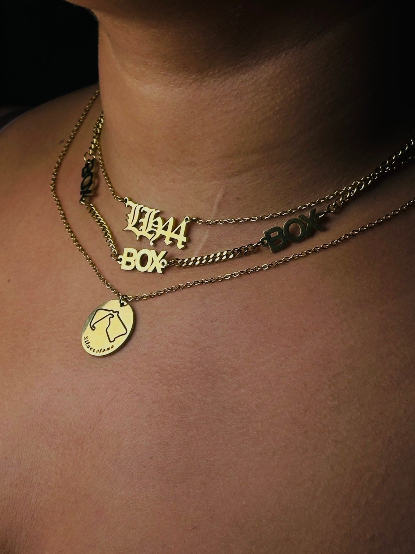 Box Box Box | Pit Stop Necklace