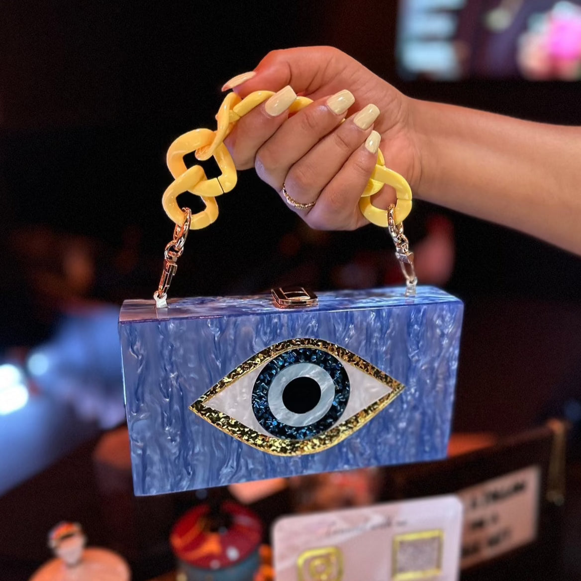 All Seeing Eye Bag - Sea Blue - Bad Mystic