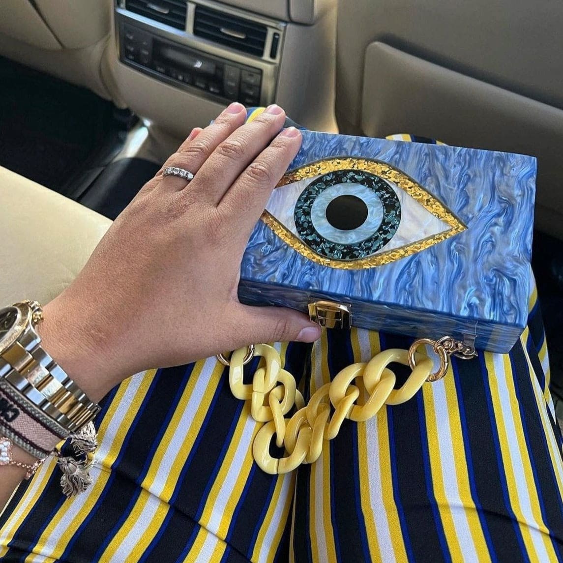 All Seeing Eye Bag - Sea Blue - Bad Mystic