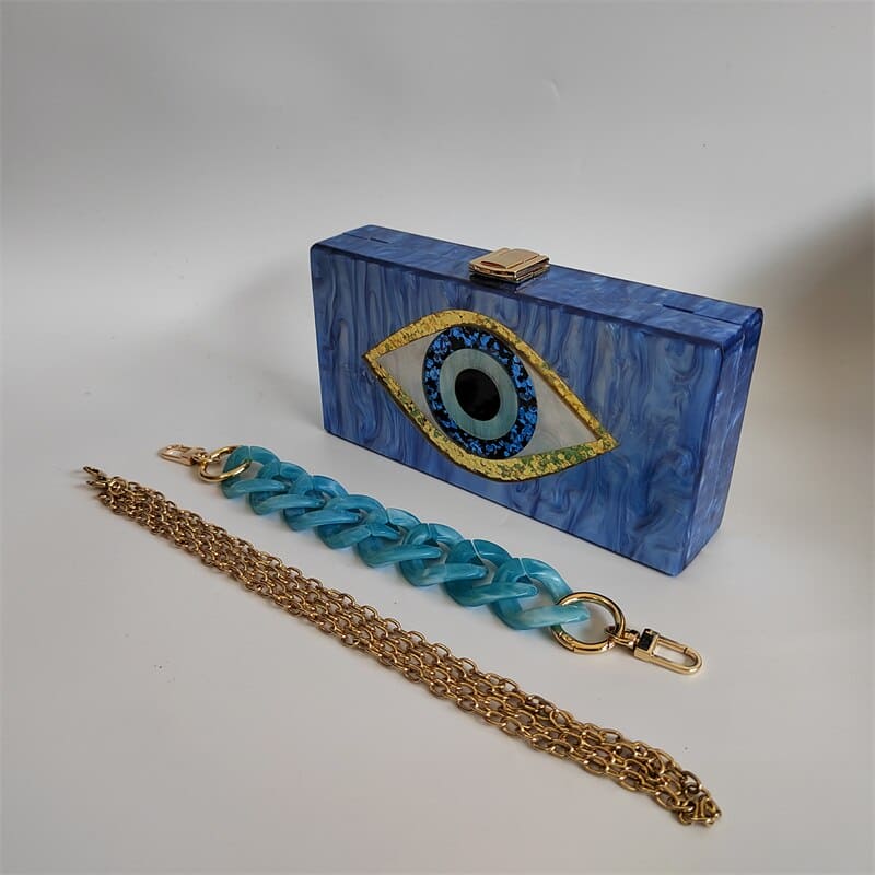 All Seeing Eye Bag - Sea Blue - Bad Mystic