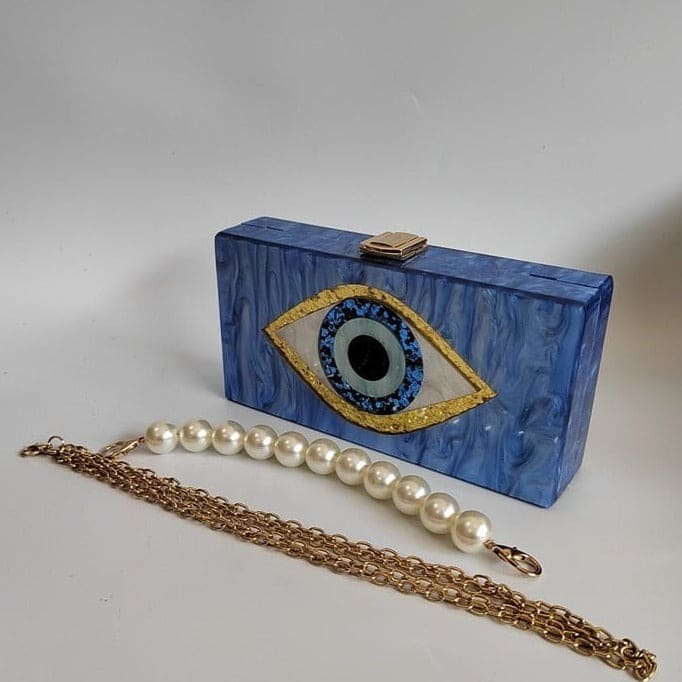 All Seeing Eye Bag - Sea Blue - Bad Mystic