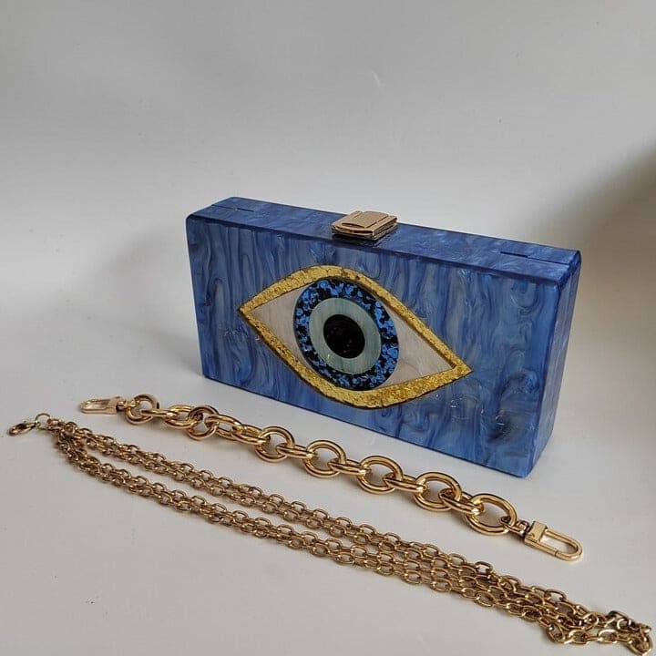 All Seeing Eye Bag - Sea Blue - Bad Mystic