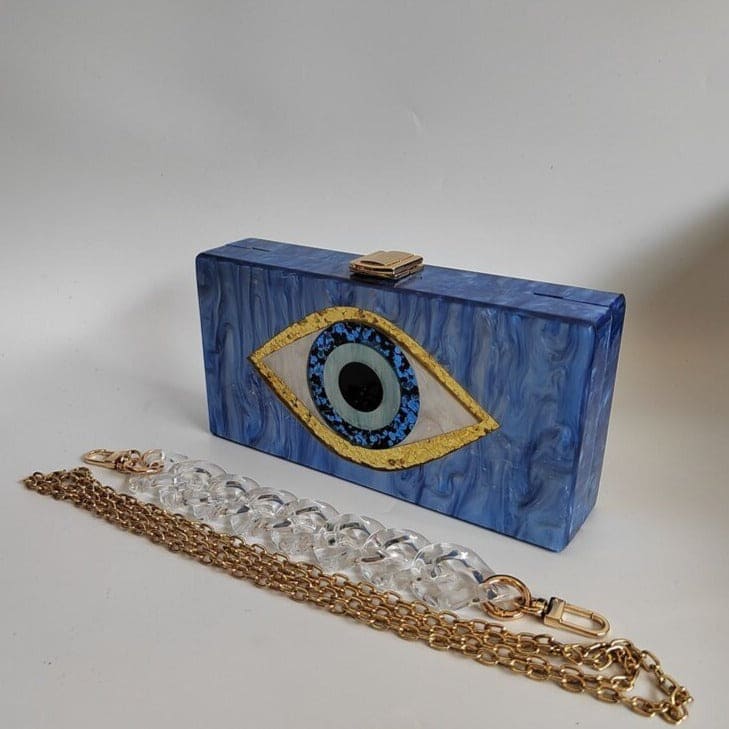 All Seeing Eye Bag - Sea Blue - Bad Mystic