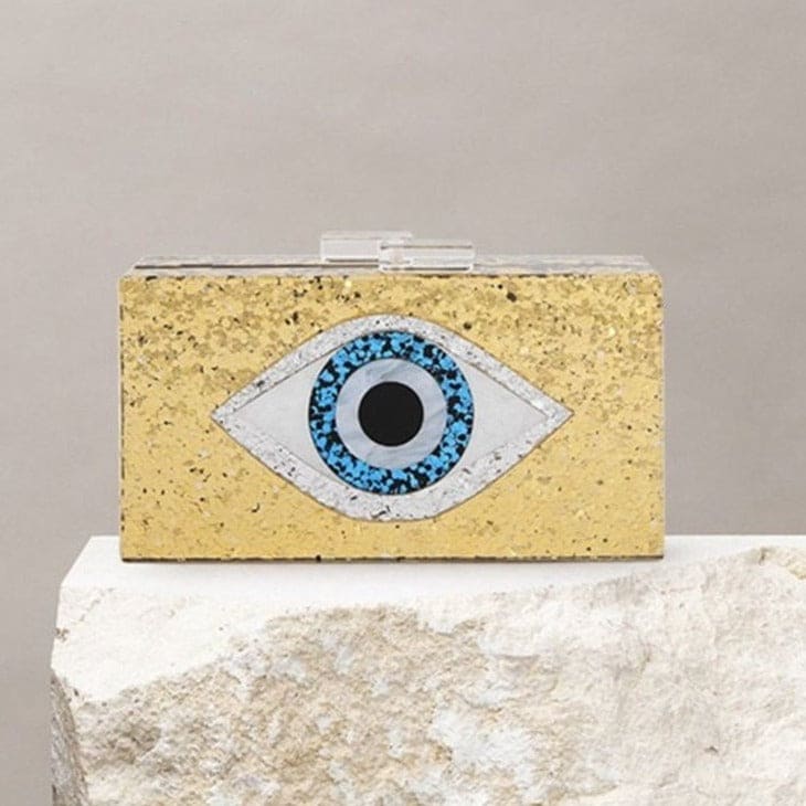 All Seeing Eye Bag - Glitter Silver, Black or Gold - Bad Mystic