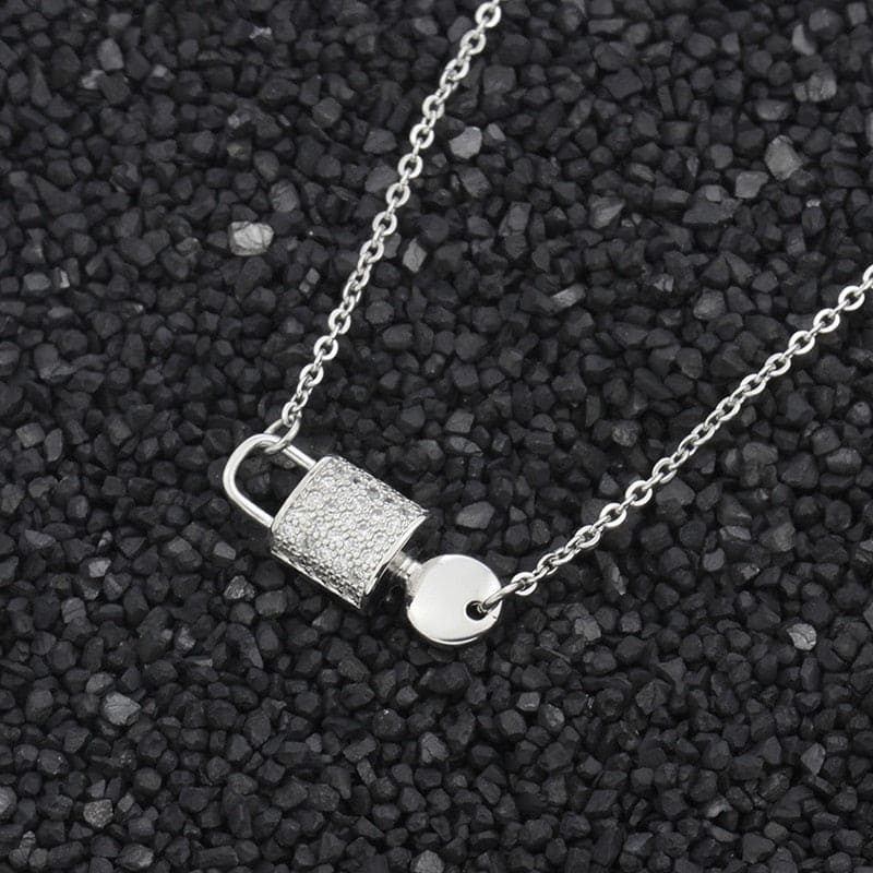 Lockhart Lock and Key Necklace - Bad Mystic