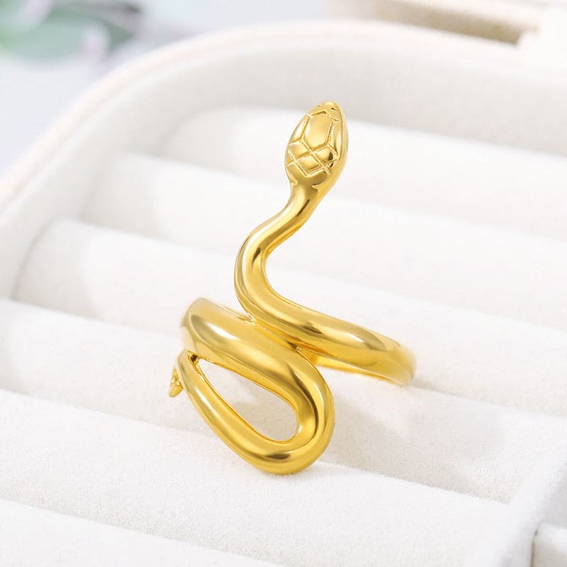 Pythia Snake Ring - Bad Mystic