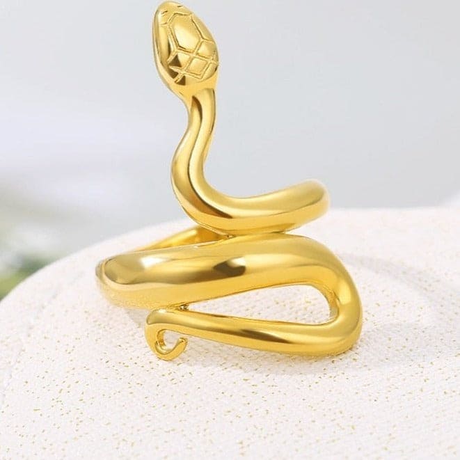 Pythia Snake Ring - Bad Mystic