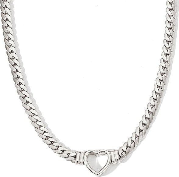 Got Heart Cuban Chain Necklace - Bad Mystic