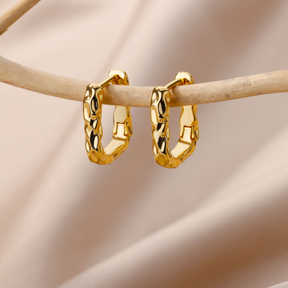 Uli Square Hoop Earrings - Bad Mystic