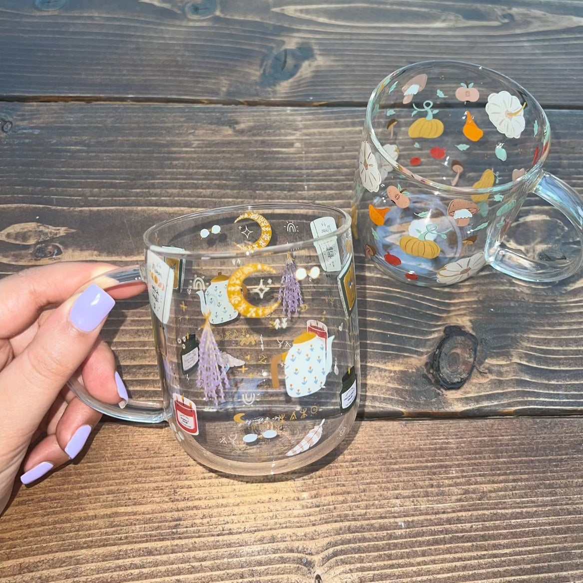 Magic and Spells Glass Mug - Bad Mystic